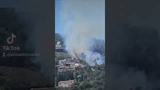 🔥 Un incendie concerne les hauteurs de MandelieulaNapoule 📅 date  22072024 [upl. by Wain]