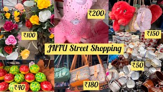 JNTU street shopping hyderabad shopping streetshopping jntu kukatpally kphb [upl. by Noemi912]