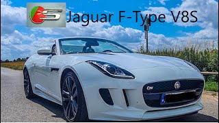 Jaguar F Type V8S  EXTREMELY LOUD  Autobahn Review  POV Test Drive by Cars2Drive DE [upl. by Atiuqad699]