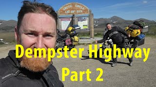 Dempster Highway Part 2  to the Arctic Circle [upl. by Atinal]