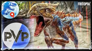 🚨 PVP BESTIALES EN JURASSIC WORLD🚨 dinosaurios videojuegos jurassicworld [upl. by Roselin]