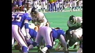 NY Giants Classics 1990 Goal Line Stand vs Bears [upl. by Kikelia]