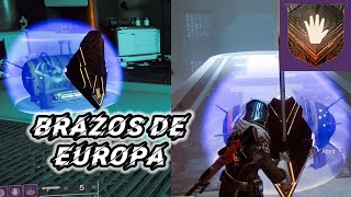 Destiny 2 GUIA MISIÓN BRAZOS DE EUROPA  EXOCIENCIA DE BRAY Y ETERNIDAD Cofre sellado con estasis [upl. by Adiaz62]