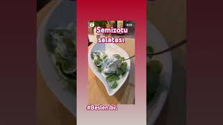 SEMİZOTU SALATASI keşfetfood cookingsağlıklıbeslenme [upl. by Nuj]