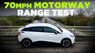 MG4 SE STD RANGE 70mph Motorway Range Test  how far will it go [upl. by Kurtz962]