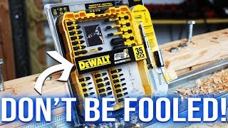 DeWALT Tools Flex Torq Bit Set  WATCH BEFORE YOU BUY [upl. by Nirac323]