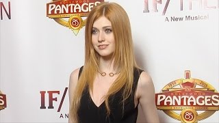 Katherine McNamara IFTHEN Los Angeles Premiere Red Carpet at Hollywood Pantages [upl. by Glori931]