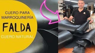 👜 Descubre el Cuero de Vaquetilla Negro para Marroquinería  Curtidos Cabezas [upl. by Essirahc859]