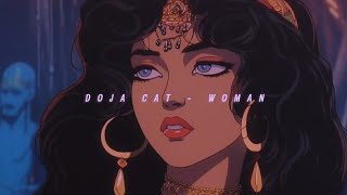 doja cat  woman 𝙨𝙡𝙤𝙬𝙚𝙙  𝙧𝙚𝙫𝙚𝙧𝙗  𝙡𝙮𝙧𝙞𝙘𝙨 [upl. by Ivana]