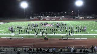 4K wide Pickerington North HS Panther Band  2024 Jonathan Alder Band Show [upl. by Lanti]