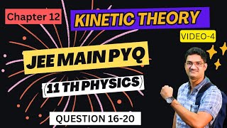 Kinetic theory  11 Physics  Chapter11  CBSE JEE MAIN  Video4 [upl. by Betty]