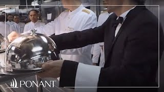 Welcome to the kitchens of PONANT EXPLORERS  PONANT [upl. by Nerval]