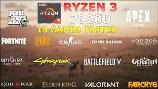 Ryzen 3 7320U Radeon 610M  Test in 15 Games  Lenovo IdeaPad Slim 1 2023 [upl. by Pasadis451]