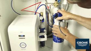 Replace Grohe Water Filter Cartridge Video [upl. by Alberik]