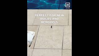 American homeowners are insisting on HIDE Skimmer Covers construction swimmingpool architecture [upl. by Ahsirk]