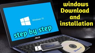 windows 10 download how to install windows windows 10 [upl. by Aieka579]