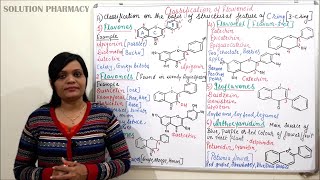 Class 72 Flavonoid Part 04  Types of Flavonoids  Classification of Flavonoids Part 01 [upl. by Alaek]