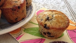 Muffins de Vainilla y Pepitas de Chocolate [upl. by Ennaillij]