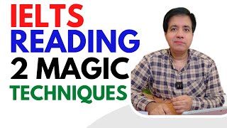 IELTS Reading 2 Magic Techniques By Asad Yaqub [upl. by Anaerol431]