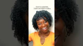 How to maintain twistout nightroutine naturalhair haircaretips haircareroutine naturalhaircare [upl. by Atreb309]