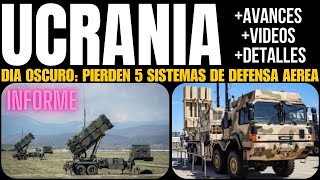 UCRANIA PIERDE 5 SISTEMAS DE DEFENSA AEREA RUSOS AVANZAN EN KIROVO TOMAN ALTURAS CLAVES DETALLES [upl. by Atiekan]