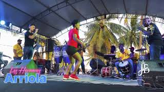 LOS HERMANOS ARRIOLA  Rebane de PUNTA🔥 en vivo 🇭🇳 publico bailando [upl. by Llerrahs190]