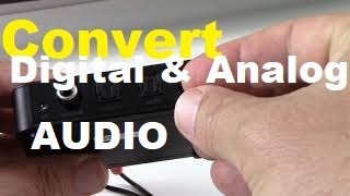 How to Convert Digital and Analog audio cables [upl. by Gish]