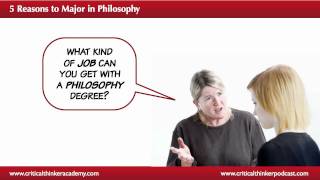 5 Reasons to Major in Philosophy [upl. by Wimsatt]