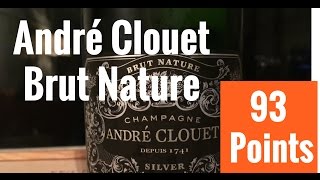 Champagne André Clouet Brut Nature NV  93 Points Champagne Review [upl. by Ainedrag]