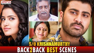 So Krishnamurthy B2B Best Scenes  Hindi Dubbed Movie  Sharwanand  Anupama  Aditya Movies [upl. by Virendra334]