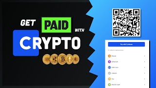 Get Paid with Crypto in your App  Coinbase Commerce Tutorial [upl. by Arbas]