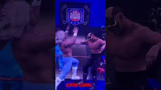 AWA  Austin Idol reversed Road Warrior Hawk clothesline WWE 2K24 [upl. by Tibold]