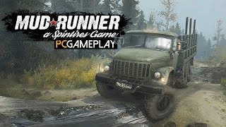 Spintires MudRunner Gameplay PC HD [upl. by Lucio673]