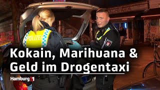 Drogentaxi aufgespürt Kokain Marihuana und mutmaßliches Dealgeld [upl. by Reuben47]