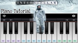 Interstellar Bgm Piano Tutorial  Hans zimmer  Piano Tutorial [upl. by Doraj19]