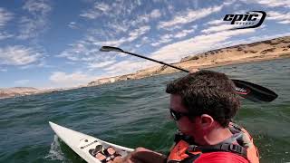 Epic Downwind Paddle in a Desert [upl. by Hedda873]