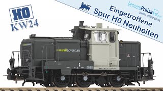 Eingetroffene Spur H0 Modellbahn Neuheiten  KW 24 2024 [upl. by Sorgalim597]