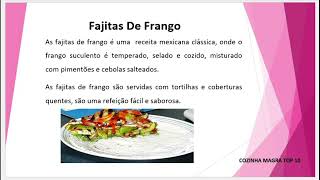 Fajitas De Frango [upl. by Calva]