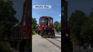 Lake Winnipesaukee Train newhampshire railroadcrossing lake trainstation smalltown [upl. by Etnud]