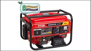 RYOBI RG3500 4Stroke Generator With Key Start [upl. by Pawsner]