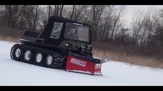 MuddOx The Boss Snowplow  Revolutionizing UTVs [upl. by Sethrida746]