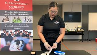 Naloxone Demo Nasal Spray and Intramuscular Injection [upl. by Hsaniva]