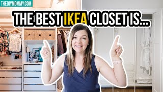 IKEA CLOSETS  Which One is Better PAX vs AURDAL [upl. by Hole]