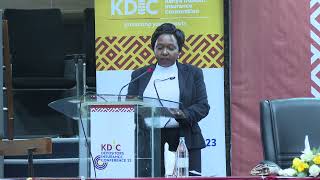 KDIC Depositors Insurance Conference 2023  Chairperson Hannah Muriithi EBS Speech [upl. by Konstanze]