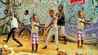 Master KG ft Namcebo Jerusalema Dance challenge by Twins from Simba African kids  2021 jerusalema [upl. by Enaxor]