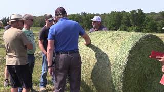 Canadas Outdoor Farm Show 2024  Kubota BV5160 tailors bale density to your needs [upl. by Ecined241]