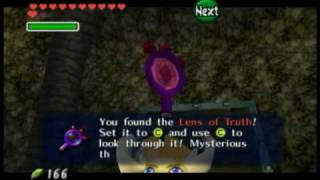 Legend of Zelda  Ocarina of Time  How to get the Lens of Truth [upl. by Quenby]