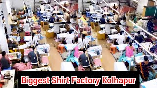 Process of Making Shirts in Factory  Indian Shirt Factory [upl. by Daas]