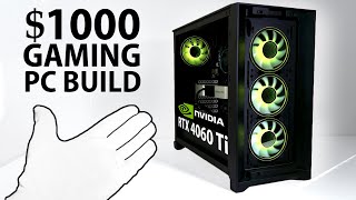 Building a 1000 budget Gaming PC 2023 [upl. by Lenee756]