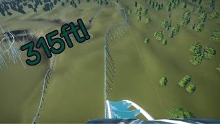 Gigavas Quest  Cliffside Giga Coaster POV  Planet Coaster [upl. by Maddox310]